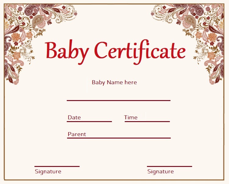 Baby Dedication Certificate Template from www.certificatetemplatess.org