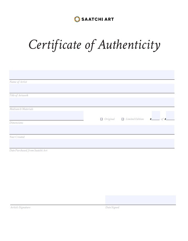 Certificate Of Authenticity Artwork Template from www.certificatetemplatess.org