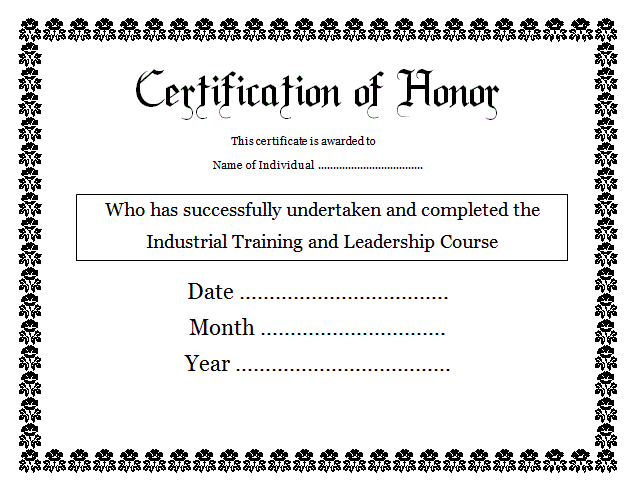 certificate-of-honor-template-free-word-templates