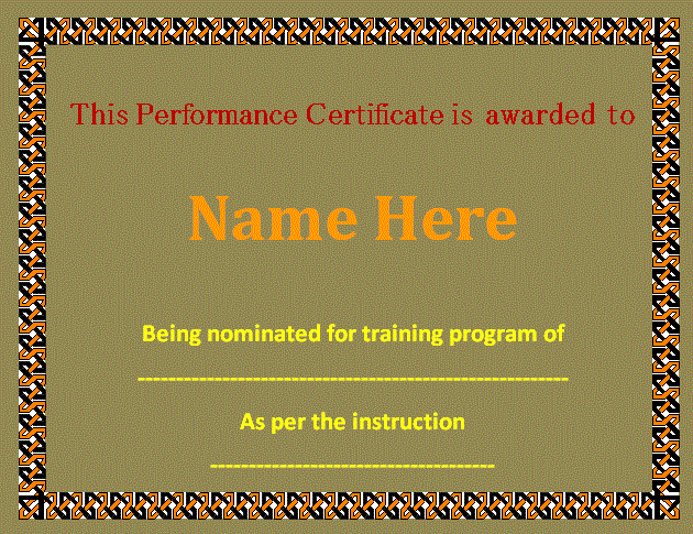 Top Performer Certificate Template from www.certificatetemplatess.org