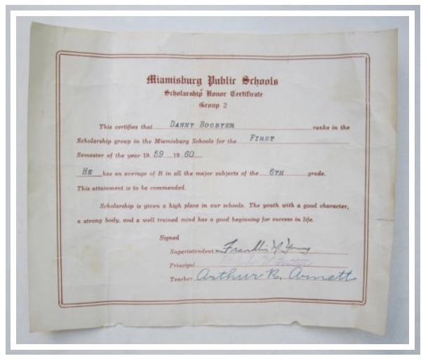 Scholarship Certificate Template