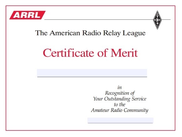 Certificate of Merit Template